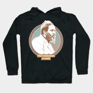 Thelonious Monk // Retro Jazz Music Fan Design Hoodie